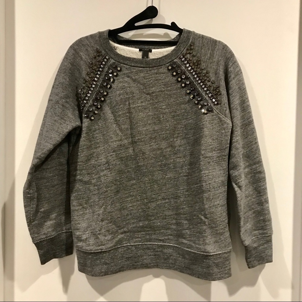 Brand New Embellished J Crew Pullover